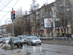 В Воронеже заработал новый светофорный объект