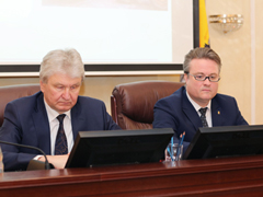В горадминистрации прошло еженедельное планёрное совещание под руководством врио главы Воронежа Вадима Кстенина