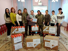В Коминтерновском районе готовят новогодние подарки для бойцов СВО В Коминтерновском районе готовят новогодние подарки для бойцов СВО