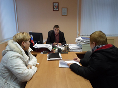 В управе Центрального района прошел прием граждан по личным вопросам