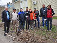 В Воронеже прошел общегородской субботник