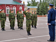 В Воронеже прошла военно-спортивная игра «Орленок»