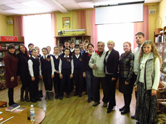 Читаем вслух о Великой Отечественной войне. Диктор Вячеслав Амелькин в детской библиотеке