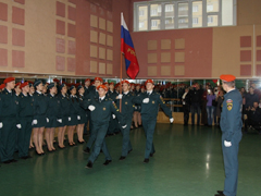 Посвящение в кадеты в Советском районе