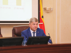 Глава города Александр Гусев провёл очередное планёрное совещание