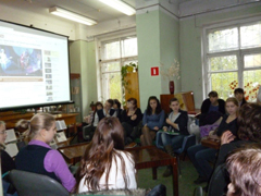 26 октября в библиотеке №44 (ул.Ленинградская, 59/7) прошел литературный вечер, посвященный личности и творчеству Николая Степановича Гумилева. 