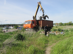 В городе продолжаются работы по благоустройству территорий