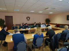 В Коминтерновском районе прошла штабная тренировка сил ГО и ЧС