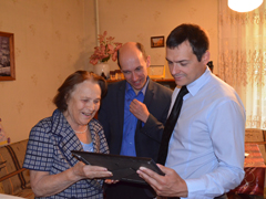 В Левобережном районе продолжают оказывать адресную помощь ветеранам