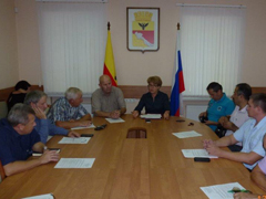 Заседание координационного Совета по вопросам межнациональных и межконфессиональных отношений при администрации города