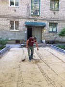 В Воронеже благоустраивают дворовые территории