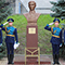 В Воронеже торжественно открыли бюст Лазаря Дзотова
