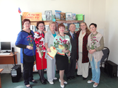В Железнодорожном районе поздравили работников библиотек