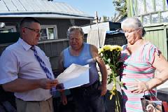 В Ленинском районе поздравили с юбилеем уличкома