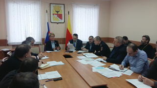 Рабочее совещание по вопросу обеспечения общественного порядка при проведении массовых мероприятий