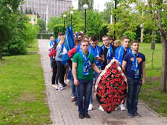 В Левобережном районе стартовал автопробег студентов вузов Воронежской области