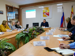 В управе Центрального района состоялось рабочее совещание