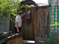 В Центральном районе прошли рейды по контролю за санитарным содержанием территорий