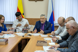 Заседание координационного совета по вопросам межнациональных и межконфессиональных отношений при администрации города