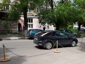 В Центральном районе ликвидируют самовольно установленные конструкции