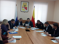 Прошло заседание штаба народных дружин  