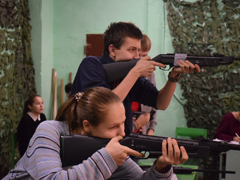 В Коминтерновском районе прошли соревнования «На рубеже Отечества - 2017»