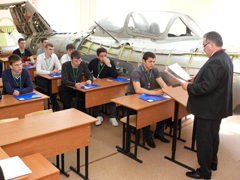 В Левобережном районе прошел заключительный этап Всероссийской олимпиады профессионального мастерства среди учащихся авиационных техникумов