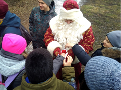 В Центральном районе прошли «Рождественские забавы» В Центральном районе прошли «Рождественские забавы»