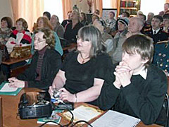 Заседание эстетического центра им. Андрея Платонова