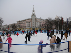 Каток на площади Ленина откроется 2 декабря