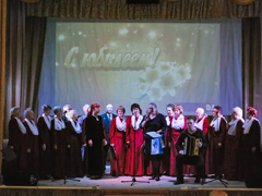 В Железнодорожном районе поздравили с юбилеем хор ветеранов войны и труда «Золотая осень»