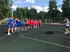 В Ленинском районе прошли соревнования по гандболу