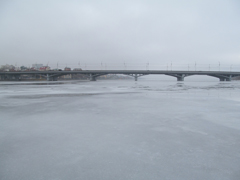 Ледовая обстановка на Воронежском водохранилище на 11.02.2016 г.