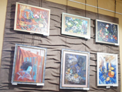 В Коминтерновском районе открылась выставка работ преподавателей школы рисования