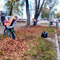 В районах города прошли субботники