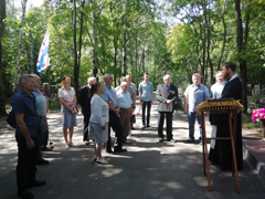 В Коминтерновском районе почтили память моряков, погибших на атомном подводном ракетном крейсере «Курск»