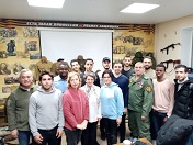 Состоялась встреча поисковиков со студентами Состоялась встреча поисковиков со студентами