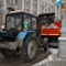 В районах города продолжаются активные работы по уборке улично-дорожной сети от снега и наледи