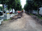 В Воронеже ведется масштабный ремонт тротуаров и проезжей части