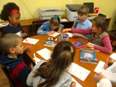 A funny lesson. Весёлое занятие