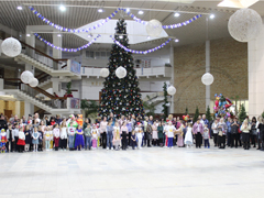 В Воронеже прошло благотворительное новогоднее представление