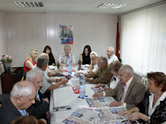 В Ленинском районе ветераны обсудили актуальные вопросы работы Совета