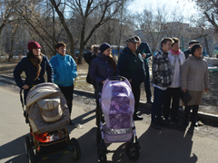 В Центральном районе состоялась выездная встреча с жителями