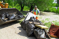 25 июля прошла акция «Нашим рекам и озерам – чистые берега»