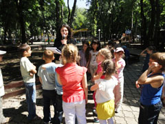 Пушкин в Орлёнке. Рисуем сказку.