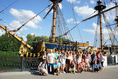 Воронеж посетили 15 школьников из Земельного округа Везермарш (ФРГ)