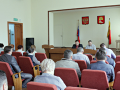 В Ленинском районе прошло заседание штаба ЖКХ В Ленинском районе прошло заседание штаба ЖКХ