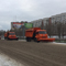Работа по очистке улично-дорожной сети Воронежа продолжается круглосуточно