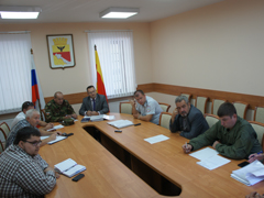 В мэрии обсудили организацию функционирования народных дружин на территории Воронежа