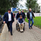 В районах города проверили качество обустройства тротуаров, адаптированных для маломобильных граждан